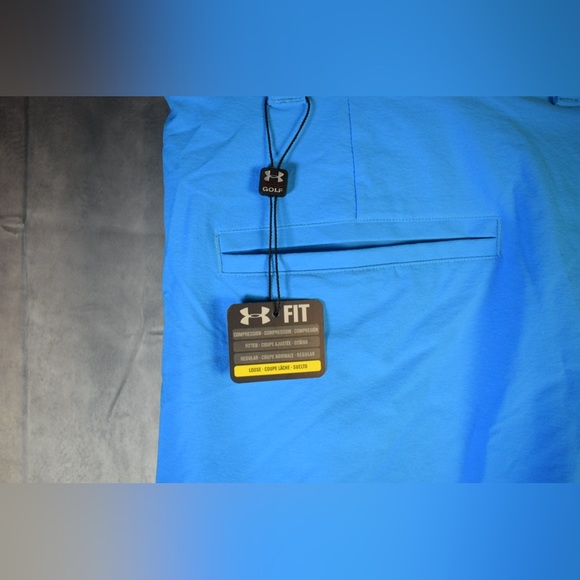 Under Armour Iso-Chill Airvent Golf Shorts 9" Mens Size 40 Blue NWT $75.00 - Picture 4 of 5